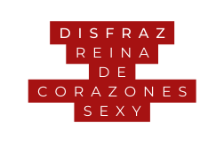 DISFRAZ reina de corazones sexy